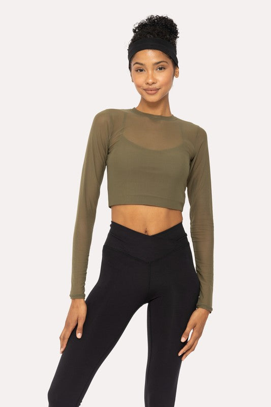 Mono B - Mesh Work Out Top!
