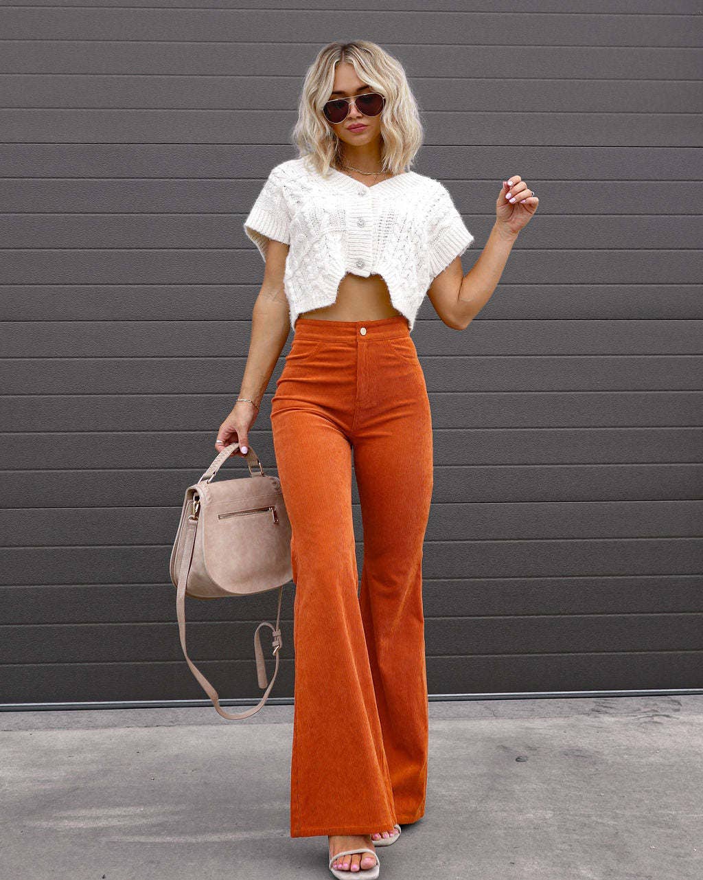 Sweetkama Casual Style Solid Color Ladies Daily Trousers
